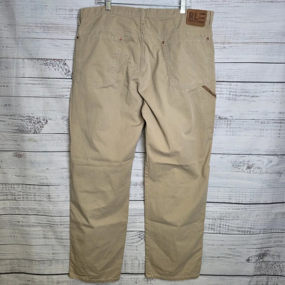 Polo Jeans Company Ralph Lauren 5 Pocket Carpenter Pants Mens‎ 38x32 Fits 40x34